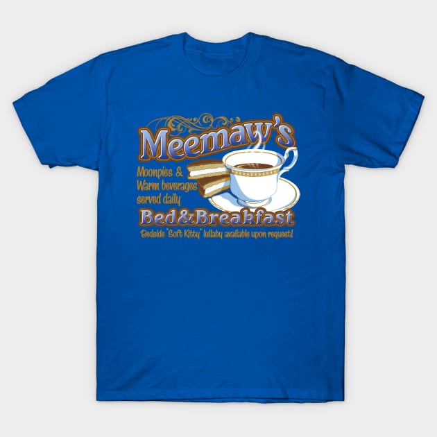 Meemaw's B&B T-Shirt by GradyGraphics